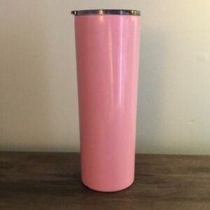 Pink metal Tumbler 20 ounces